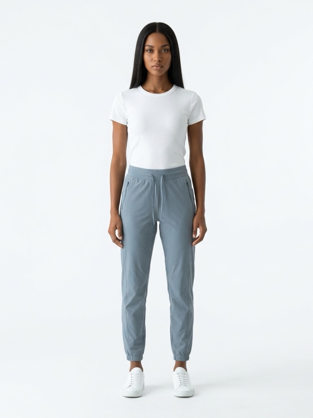lululemon athletica Women's Light Blue Track Joggers
